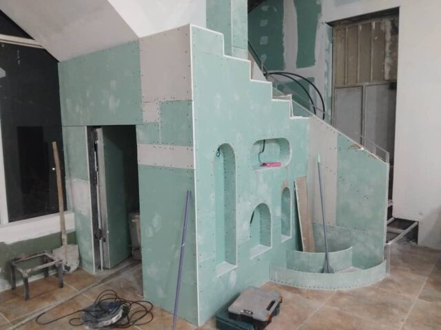 نقاشی ساختمان در سعادت آباد